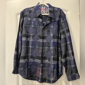 Robert Graham men’s button up shirt XL